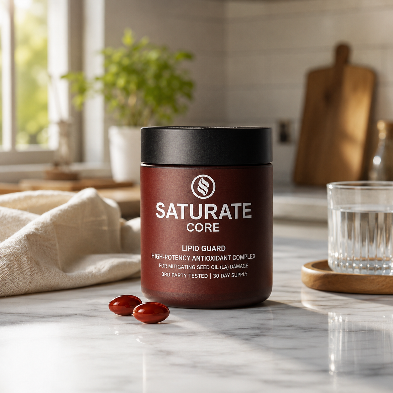 SATURATE: CORE | Lipid Shield & Anti-Seed Oil Antioxidant Complex