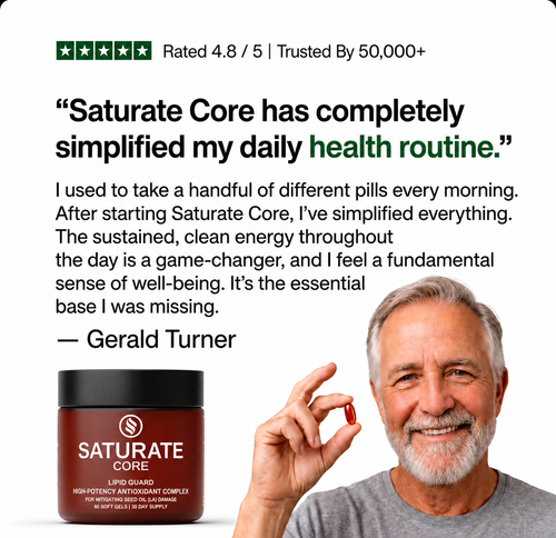SATURATE: CORE | Lipid Shield & Anti-Seed Oil Antioxidant Complex